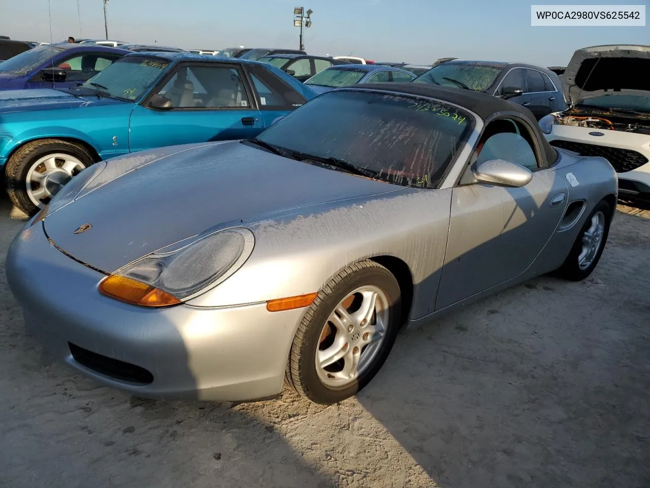 1997 Porsche Boxster VIN: WP0CA2980VS625542 Lot: 74385024