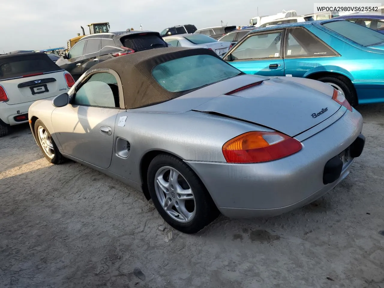 1997 Porsche Boxster VIN: WP0CA2980VS625542 Lot: 74385024