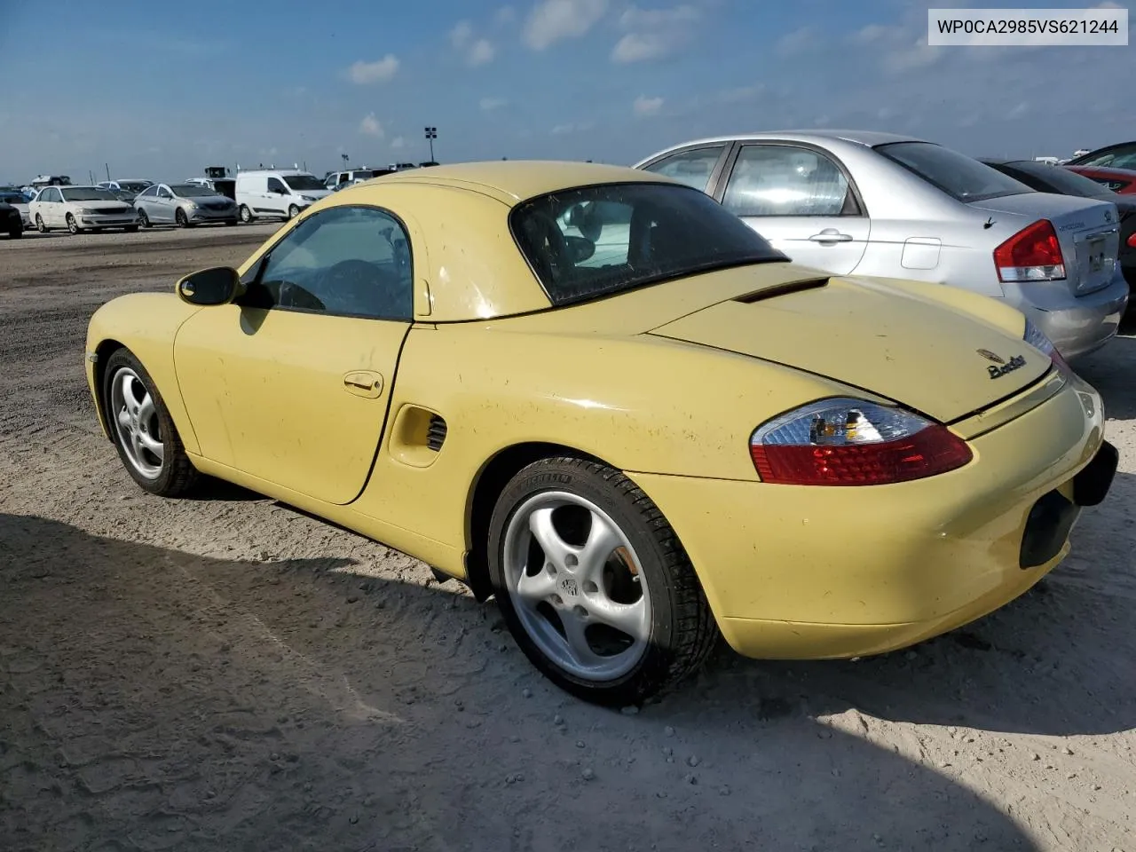 1997 Porsche Boxster VIN: WP0CA2985VS621244 Lot: 75018754