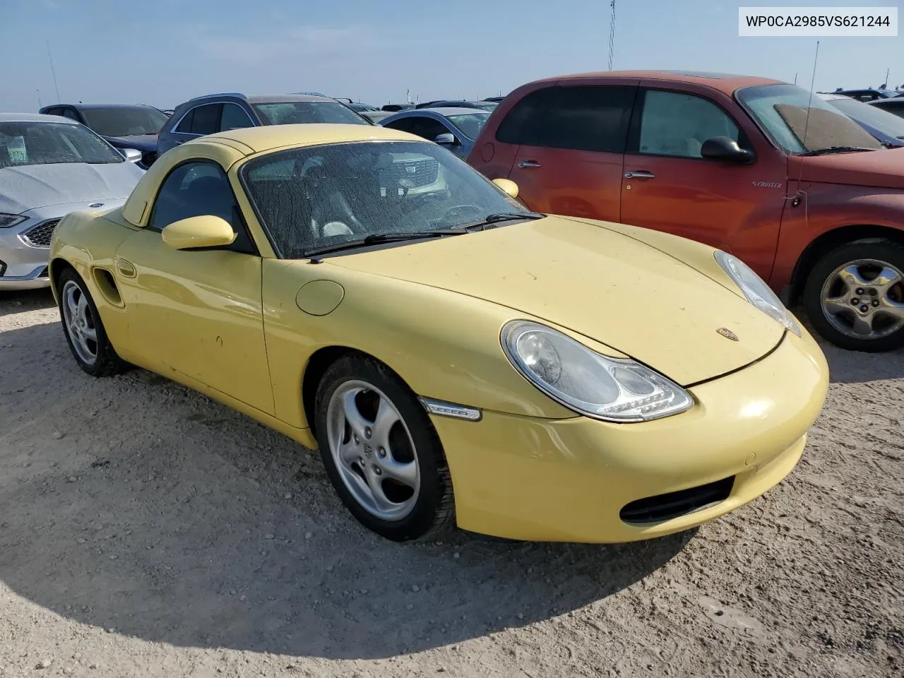 1997 Porsche Boxster VIN: WP0CA2985VS621244 Lot: 75018754