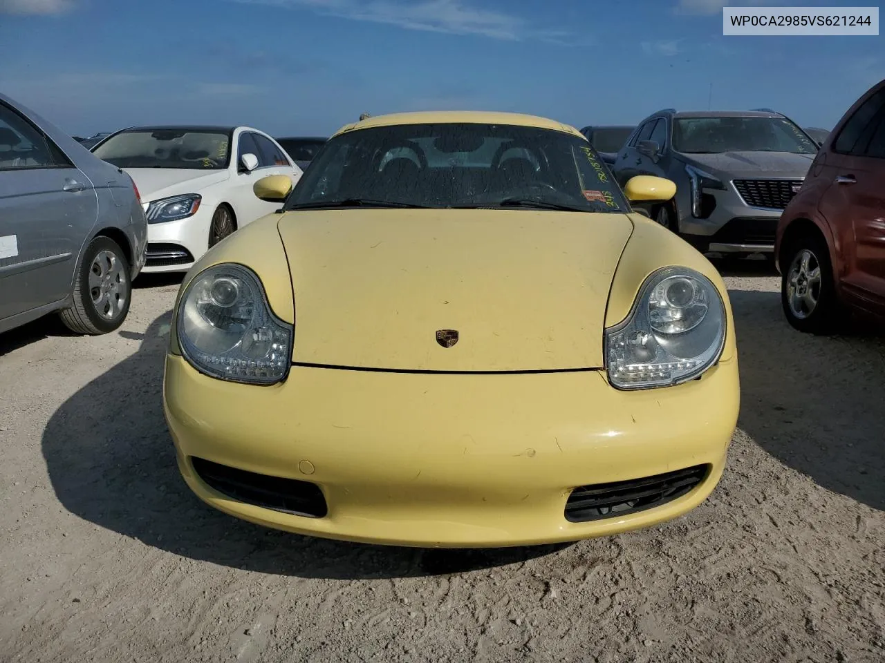 1997 Porsche Boxster VIN: WP0CA2985VS621244 Lot: 75018754