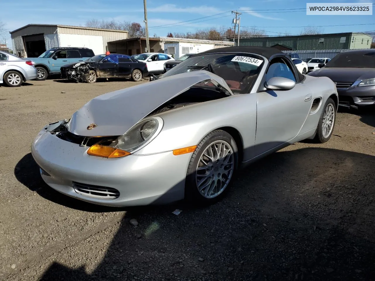 1997 Porsche Boxster VIN: WP0CA2984VS623325 Lot: 80672534