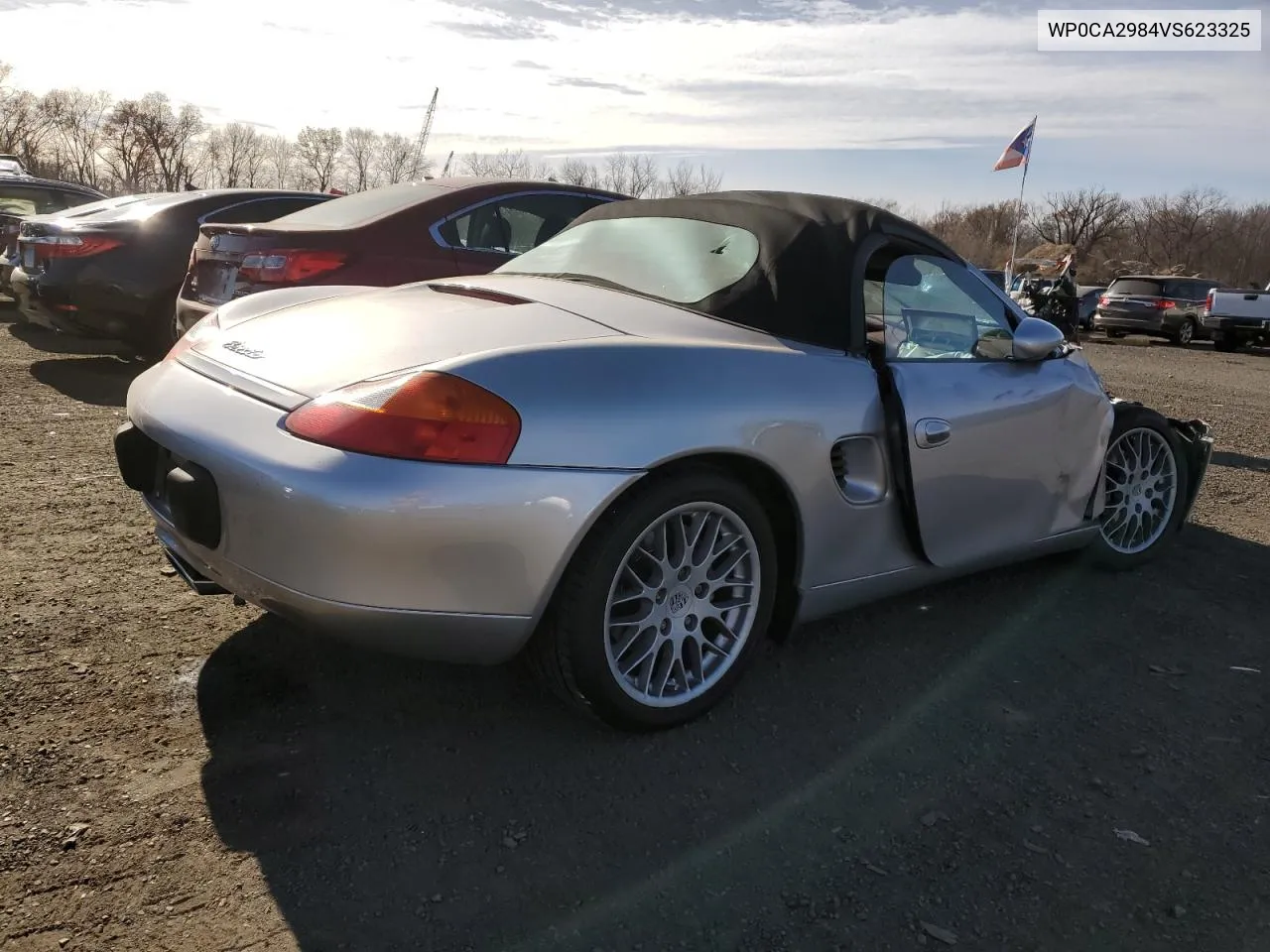 1997 Porsche Boxster VIN: WP0CA2984VS623325 Lot: 80672534