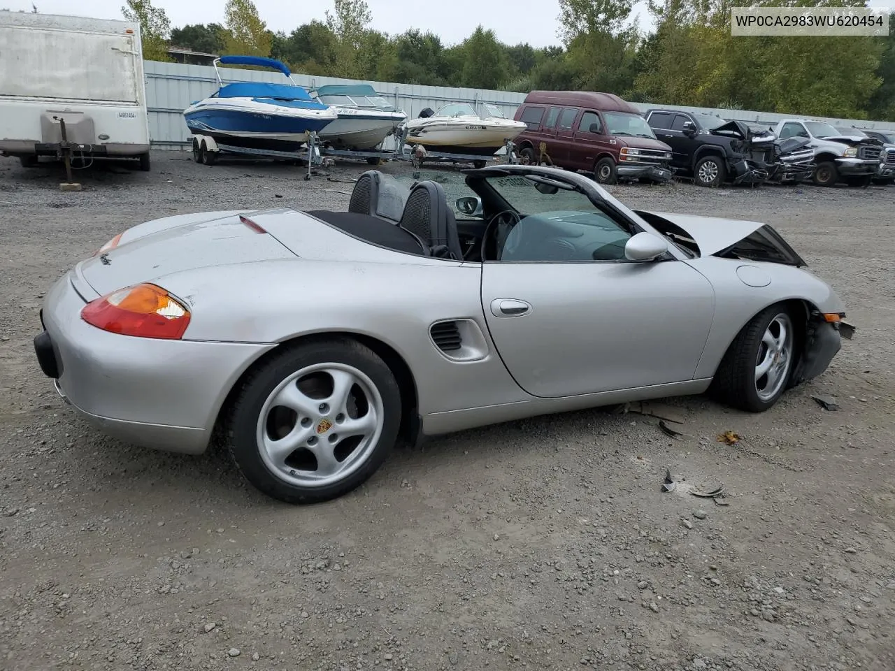 1998 Porsche Boxster VIN: WP0CA2983WU620454 Lot: 70237274