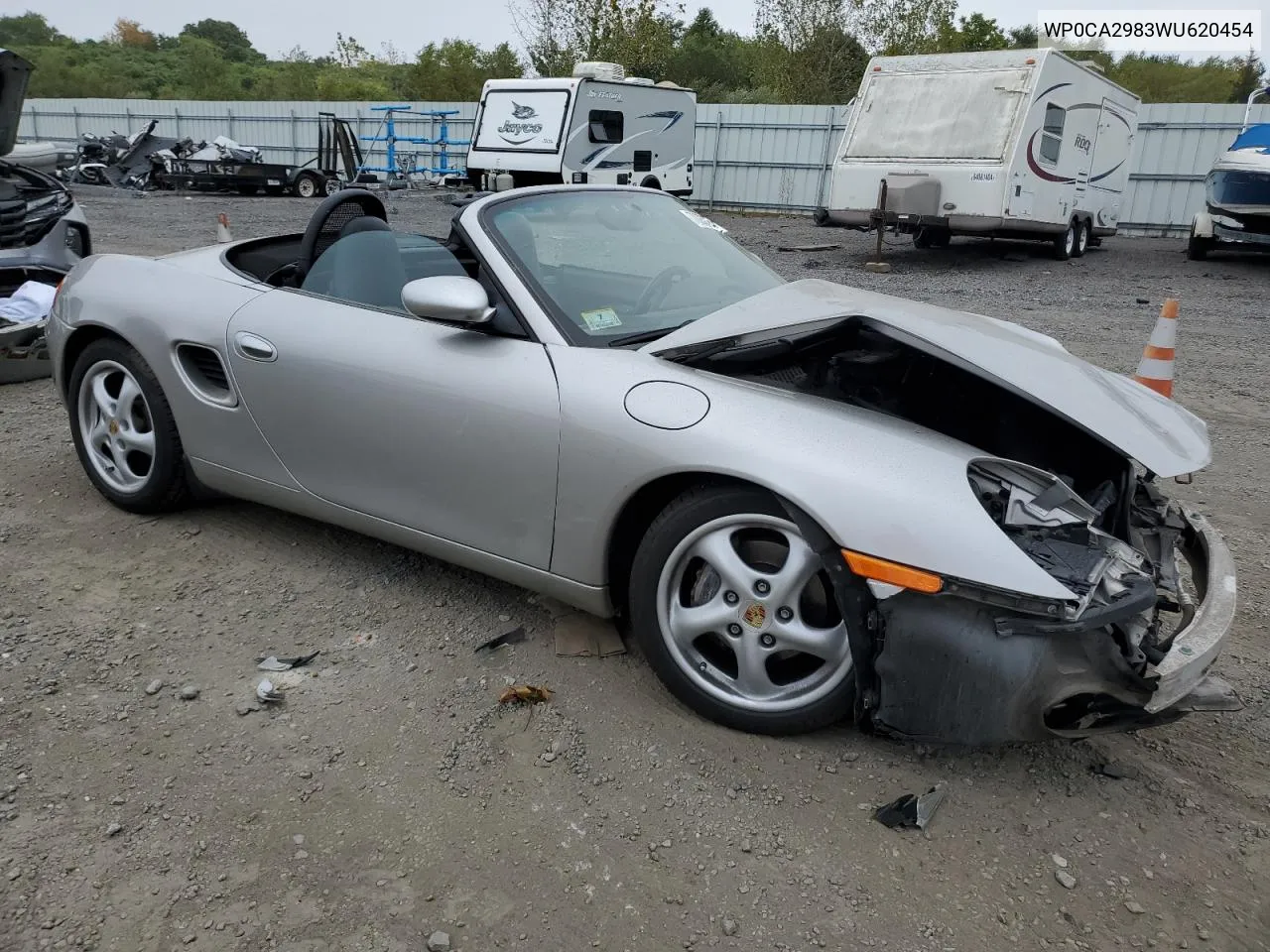 WP0CA2983WU620454 1998 Porsche Boxster