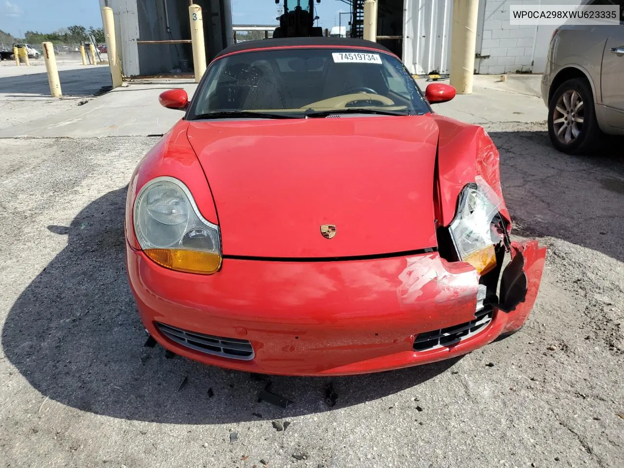 1998 Porsche Boxster VIN: WP0CA298XWU623335 Lot: 74519734