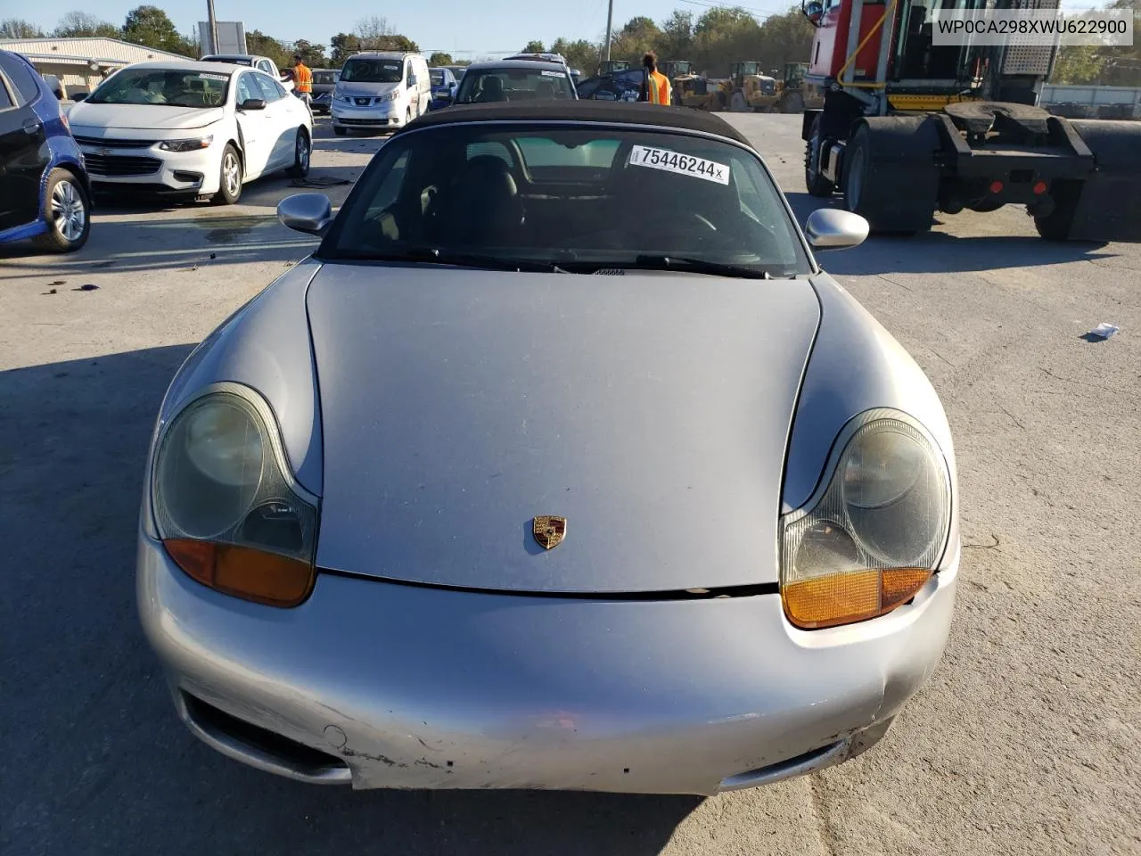 1998 Porsche Boxster VIN: WP0CA298XWU622900 Lot: 75446244