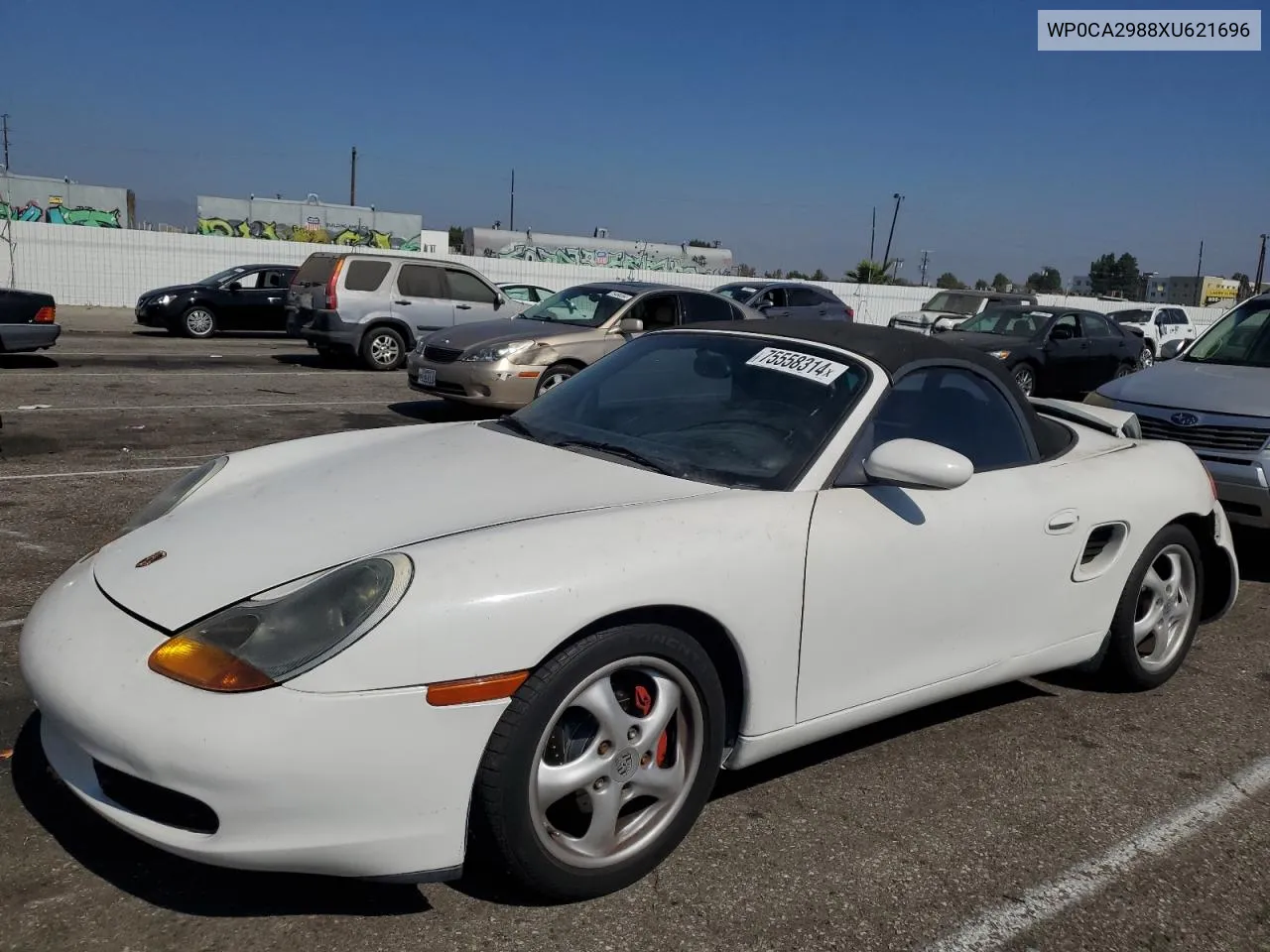 1999 Porsche Boxster VIN: WP0CA2988XU621696 Lot: 75558314