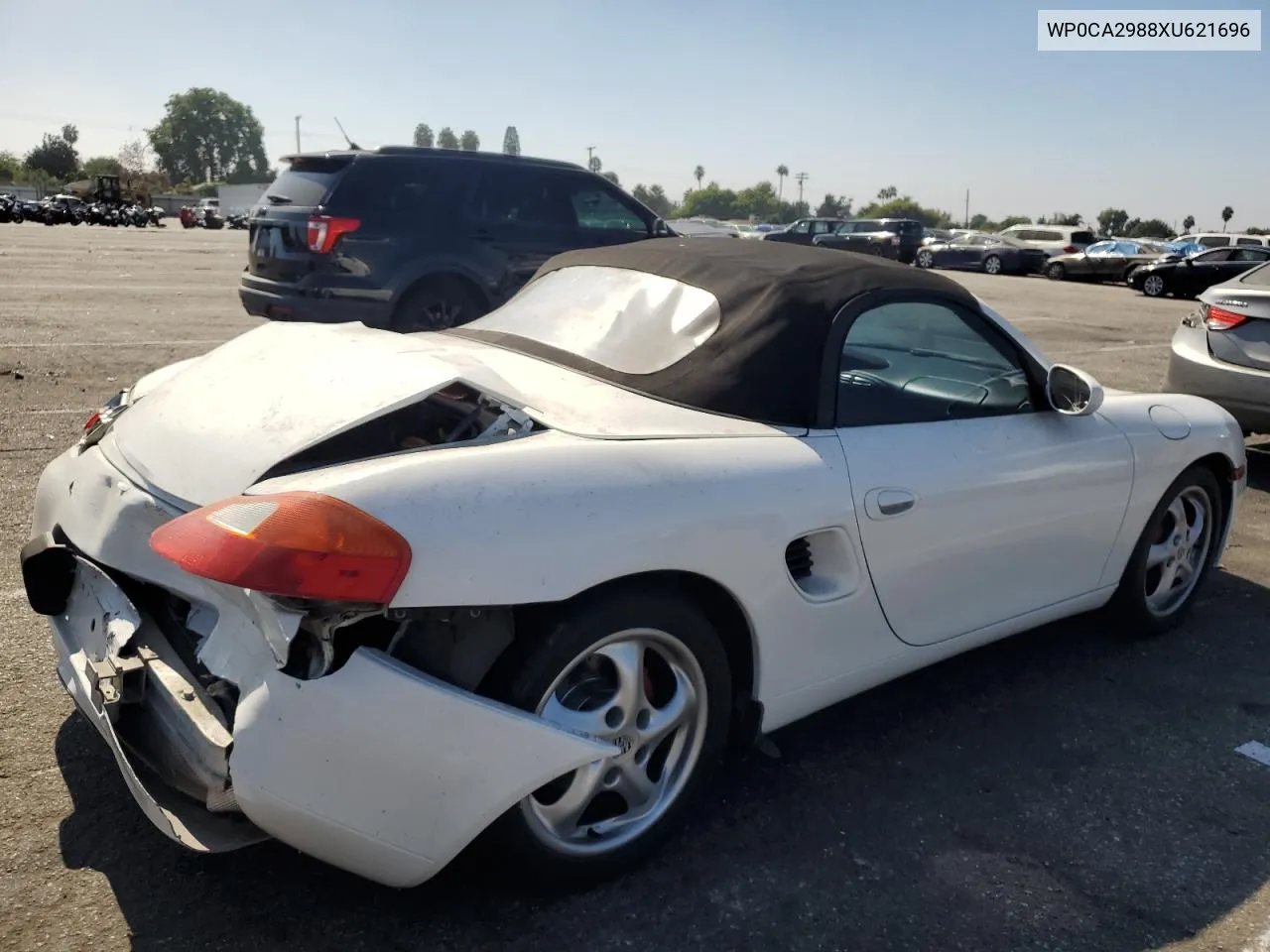 1999 Porsche Boxster VIN: WP0CA2988XU621696 Lot: 75558314