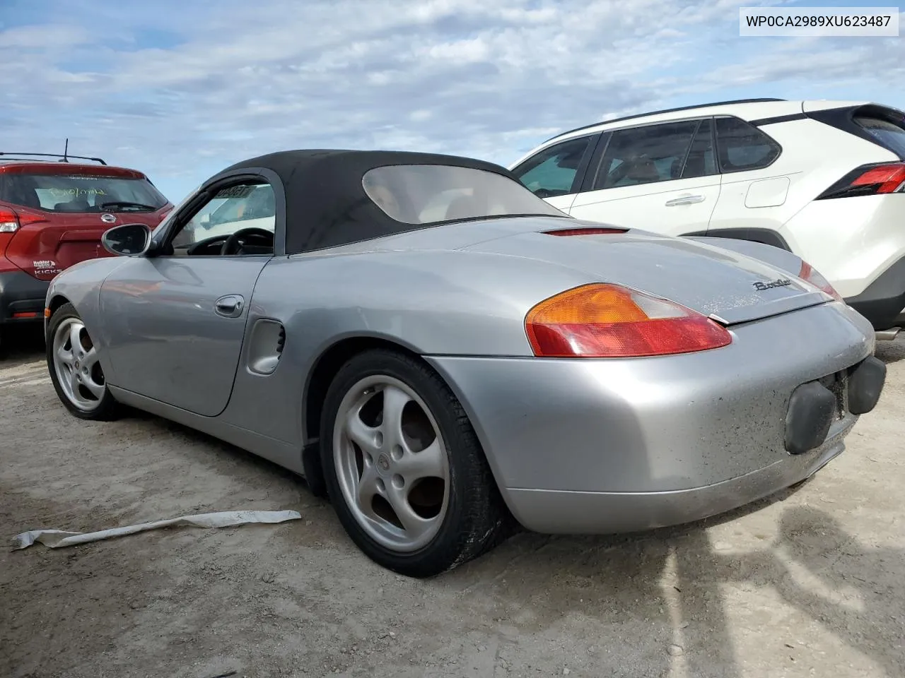 1999 Porsche Boxster VIN: WP0CA2989XU623487 Lot: 75840834