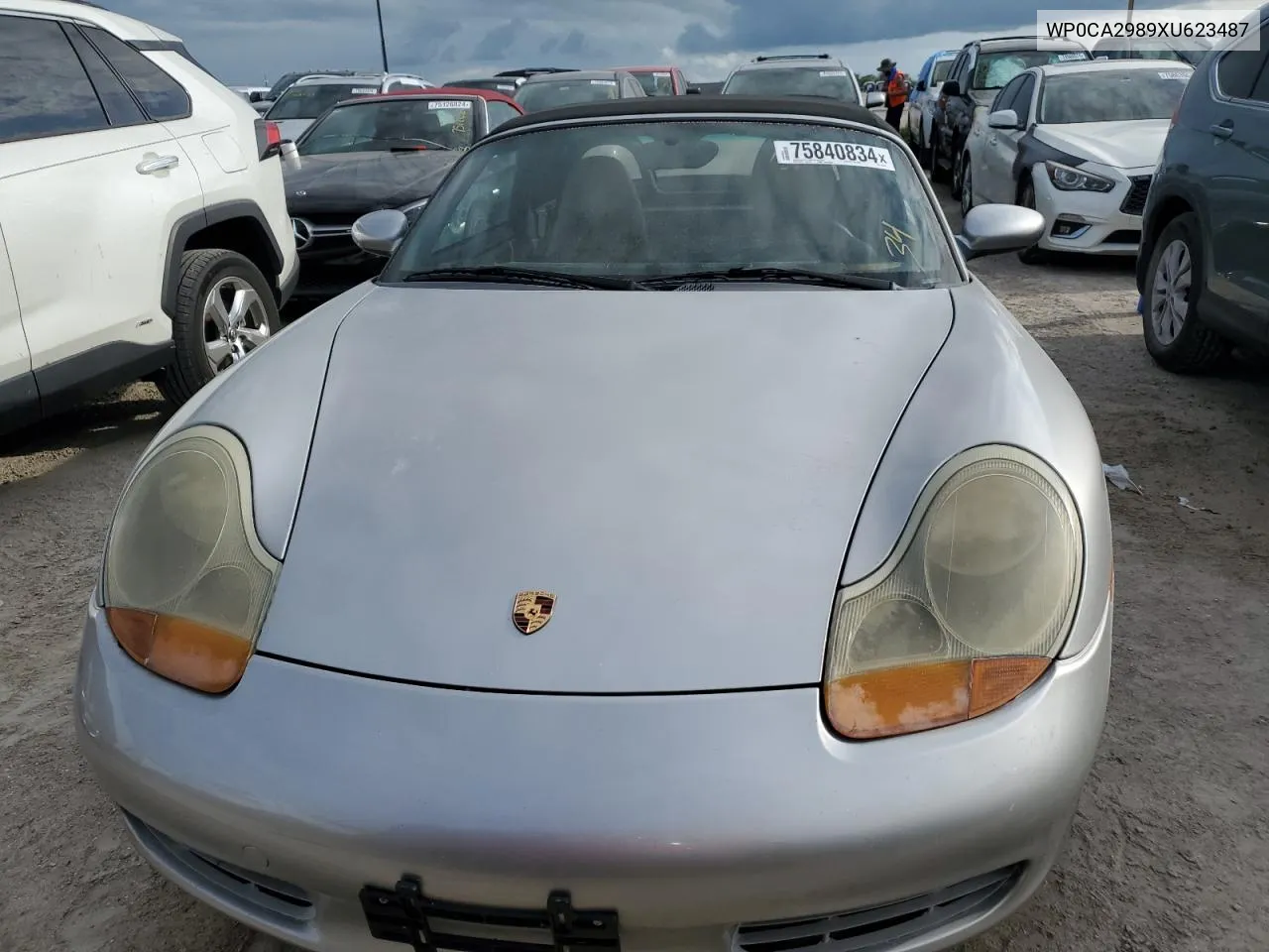 1999 Porsche Boxster VIN: WP0CA2989XU623487 Lot: 75840834