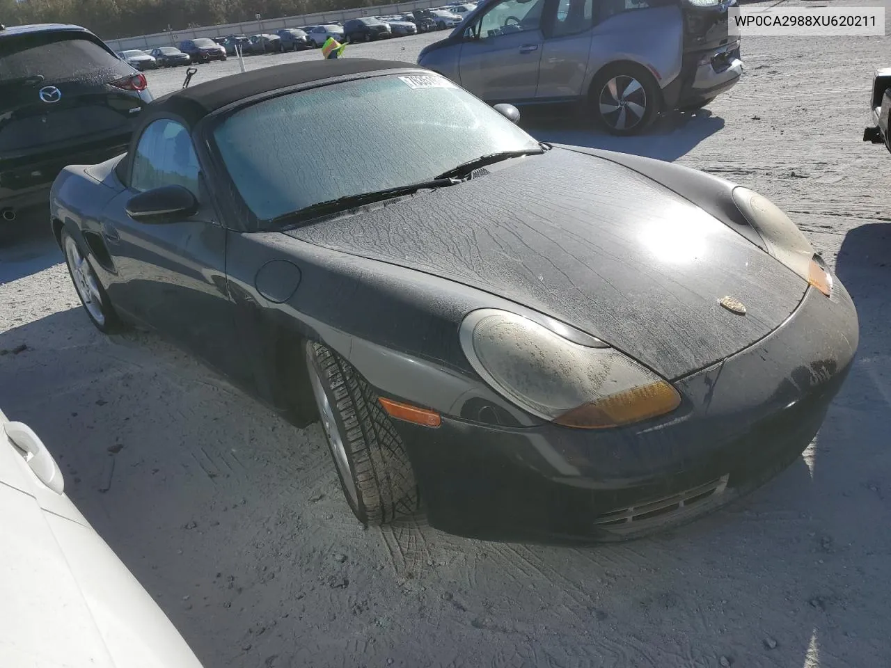 1999 Porsche Boxster VIN: WP0CA2988XU620211 Lot: 76351914