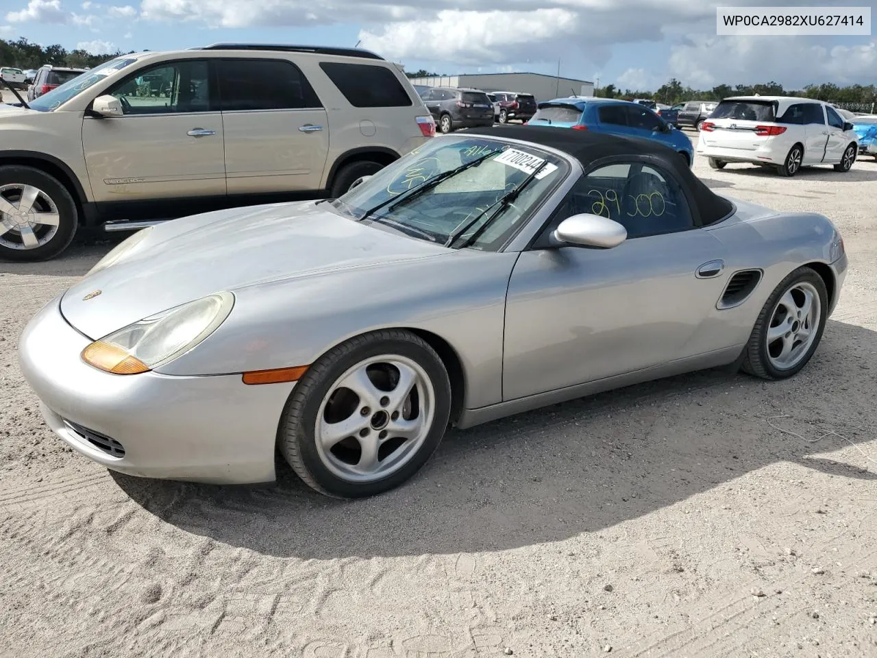 1999 Porsche Boxster VIN: WP0CA2982XU627414 Lot: 77002444