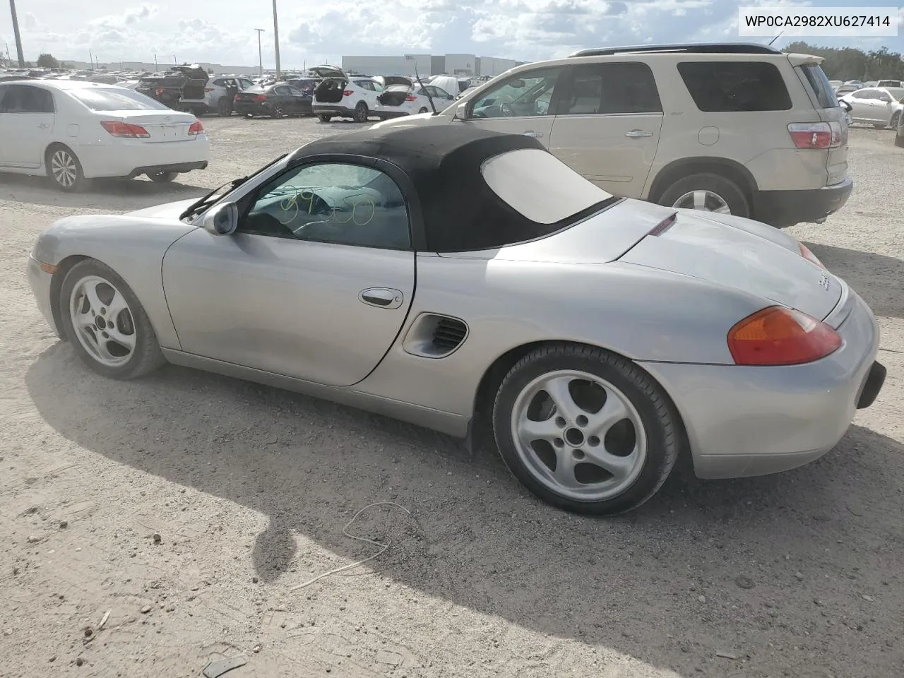 1999 Porsche Boxster VIN: WP0CA2982XU627414 Lot: 77002444