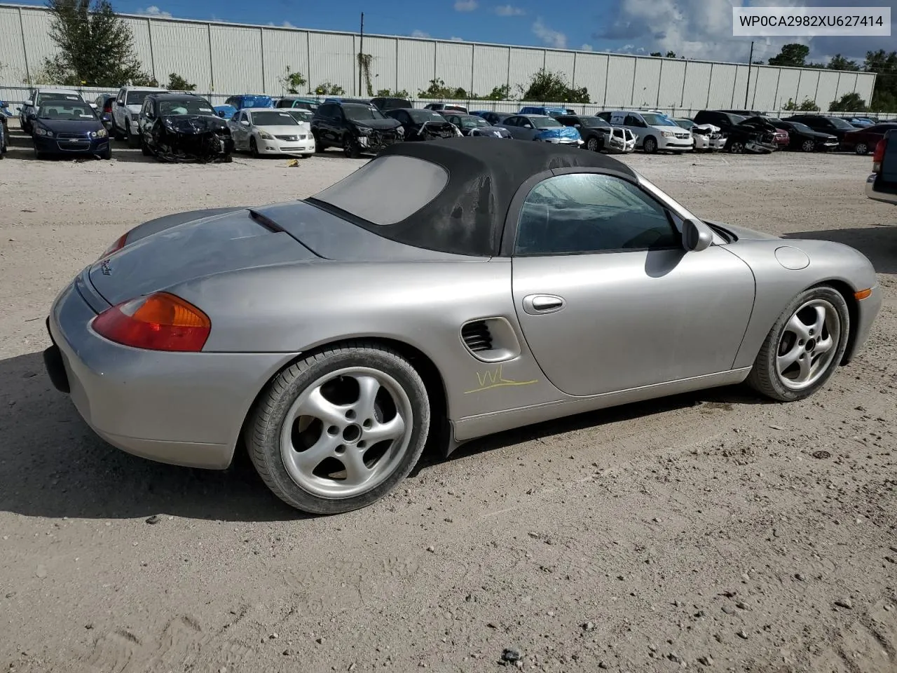 1999 Porsche Boxster VIN: WP0CA2982XU627414 Lot: 77002444