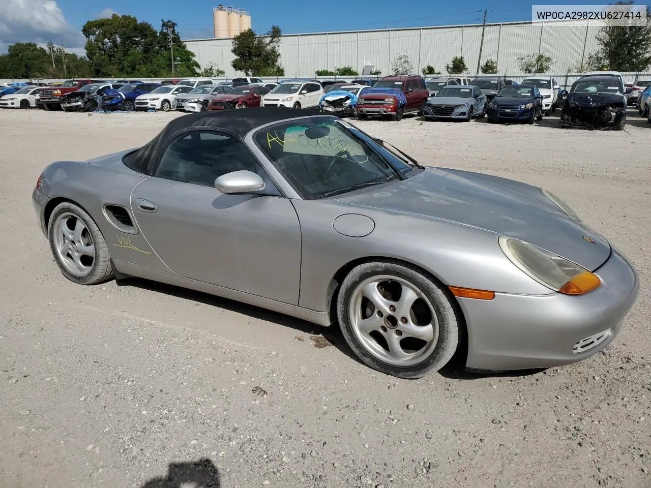 1999 Porsche Boxster VIN: WP0CA2982XU627414 Lot: 77002444