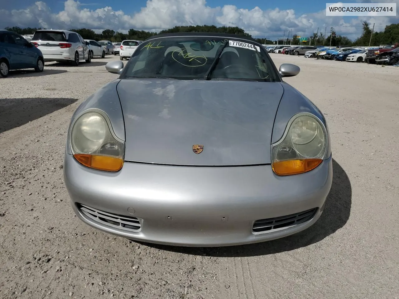 1999 Porsche Boxster VIN: WP0CA2982XU627414 Lot: 77002444