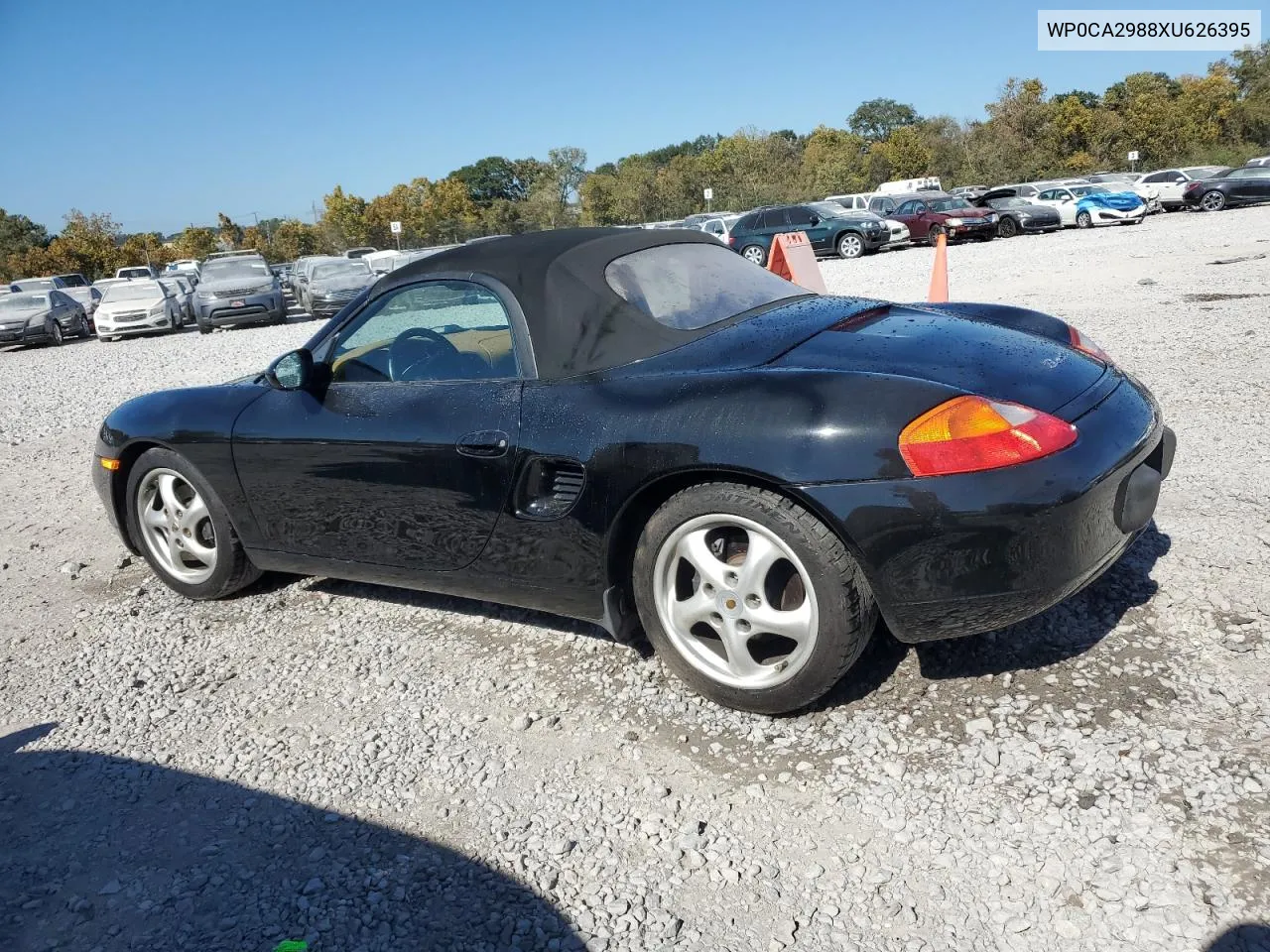 1999 Porsche Boxster VIN: WP0CA2988XU626395 Lot: 77196744