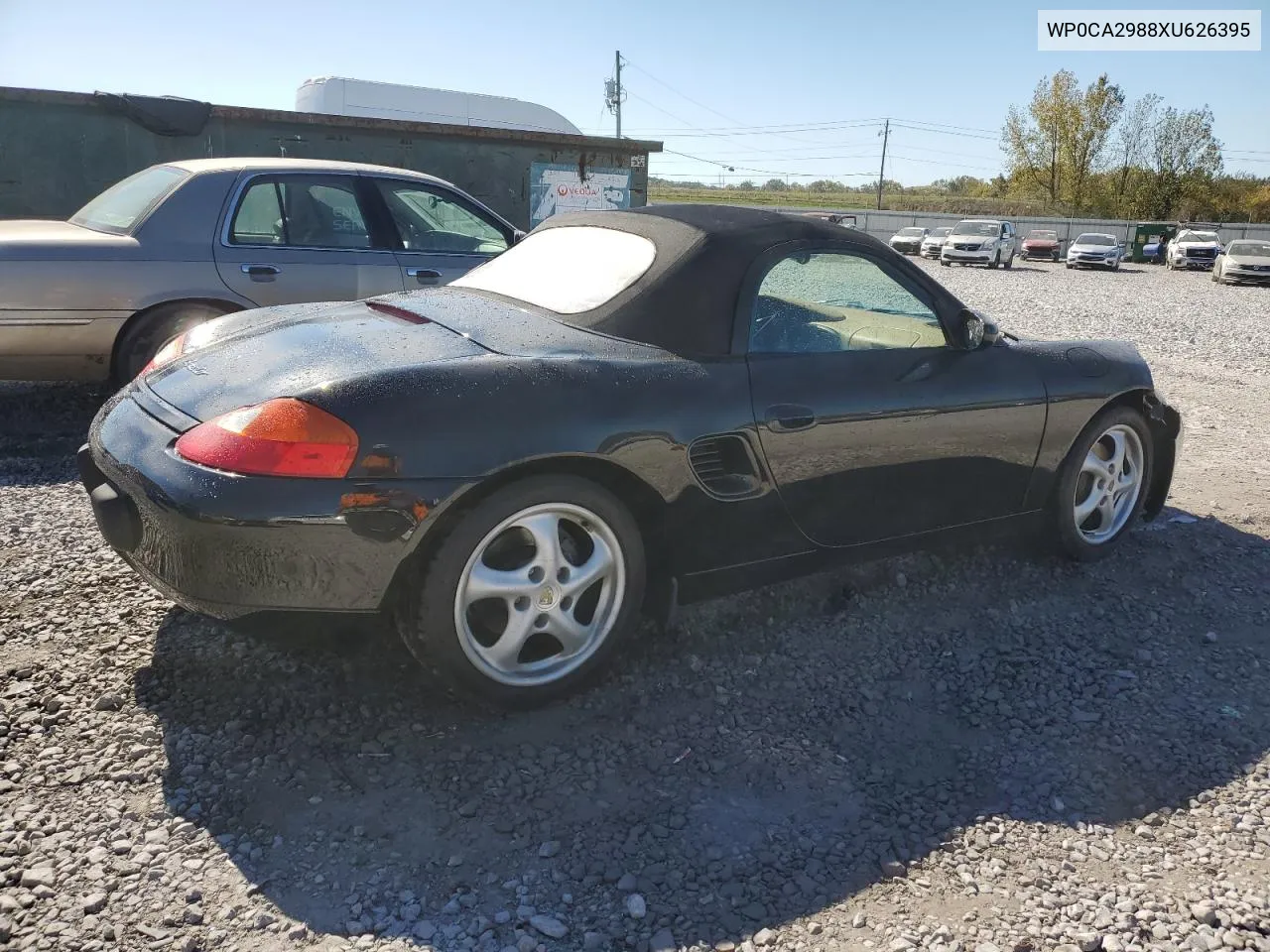 1999 Porsche Boxster VIN: WP0CA2988XU626395 Lot: 77196744