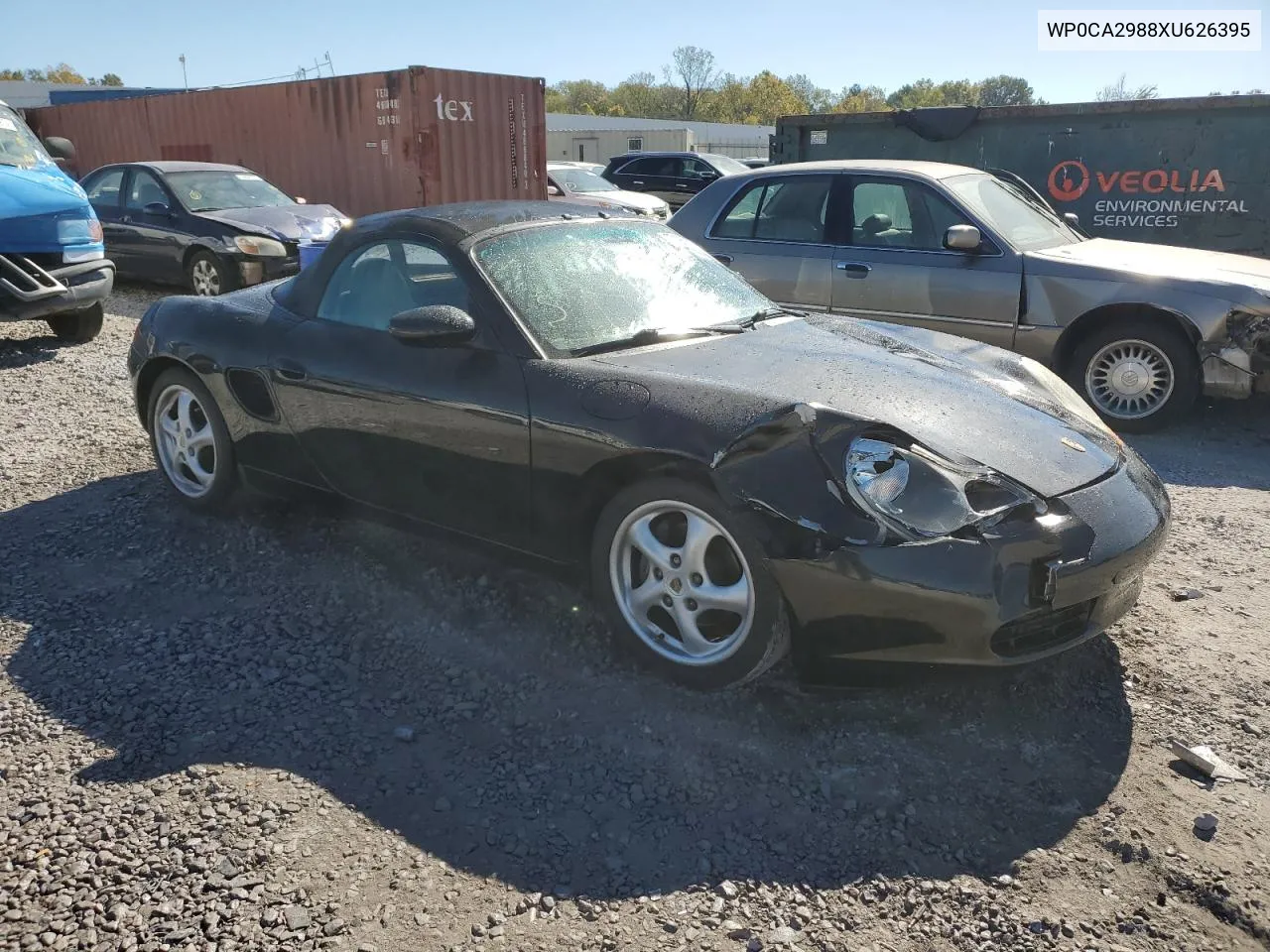 1999 Porsche Boxster VIN: WP0CA2988XU626395 Lot: 77196744