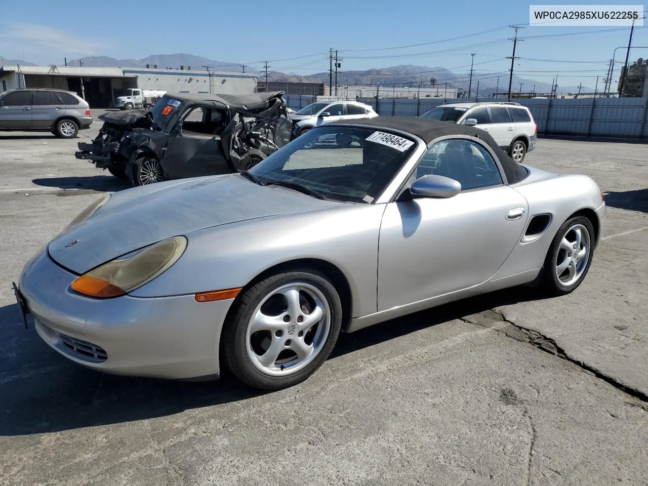 1999 Porsche Boxster VIN: WP0CA2985XU622255 Lot: 77498464