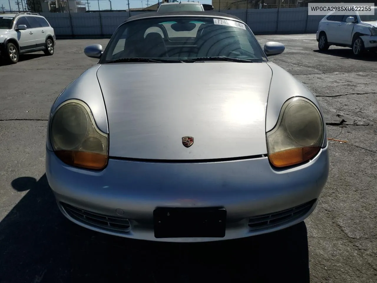 1999 Porsche Boxster VIN: WP0CA2985XU622255 Lot: 77498464