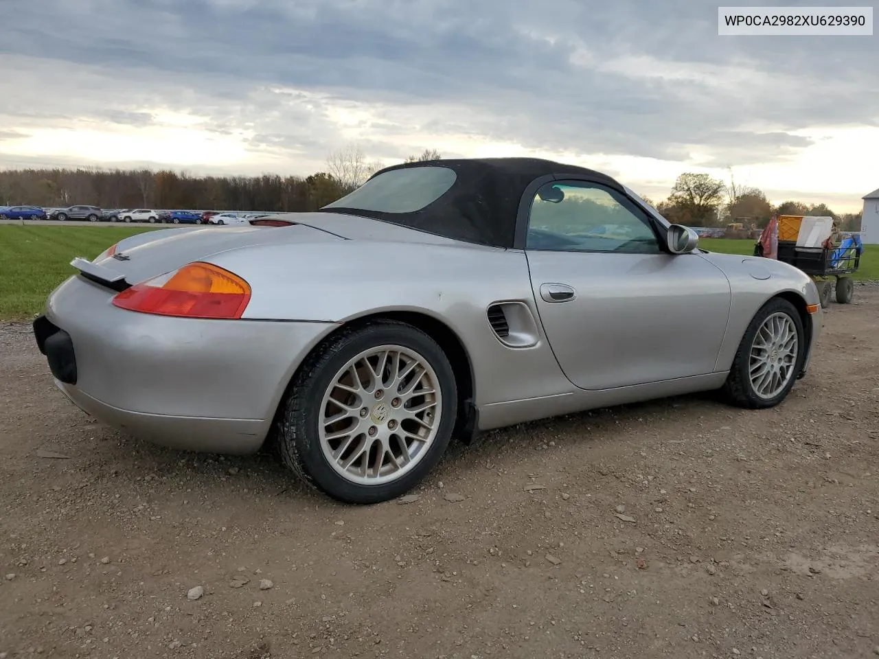 1999 Porsche Boxster VIN: WP0CA2982XU629390 Lot: 78321644