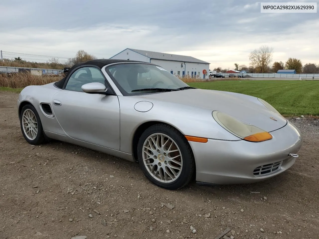 1999 Porsche Boxster VIN: WP0CA2982XU629390 Lot: 78321644