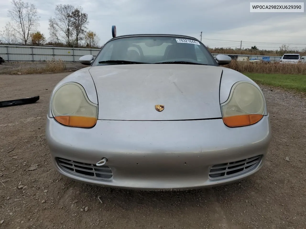 1999 Porsche Boxster VIN: WP0CA2982XU629390 Lot: 78321644