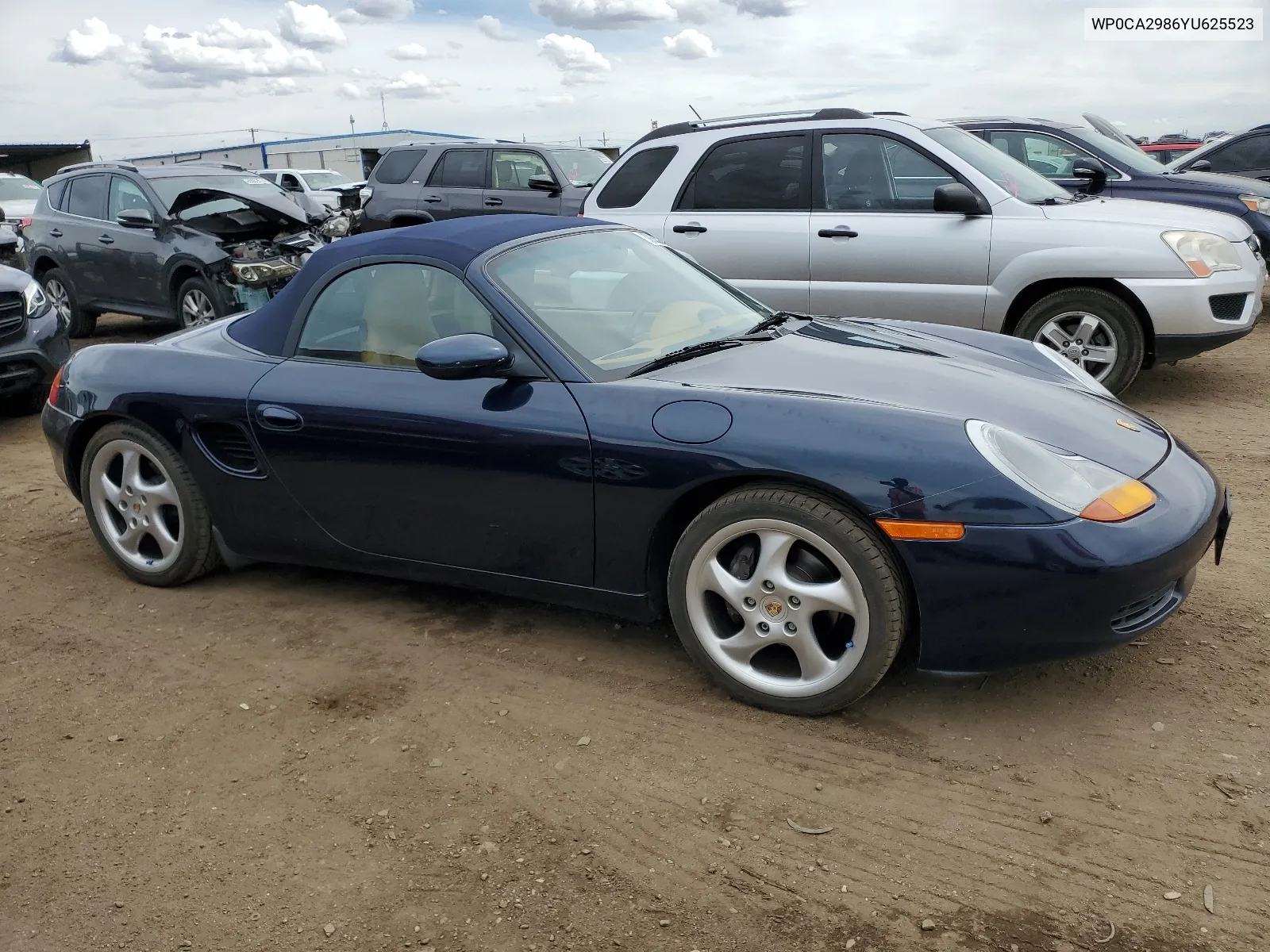 2000 Porsche Boxster VIN: WP0CA2986YU625523 Lot: 69065964