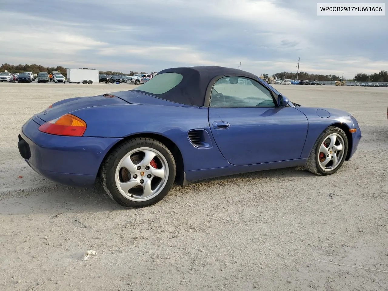 2000 Porsche Boxster S VIN: WP0CB2987YU661606 Lot: 75295774