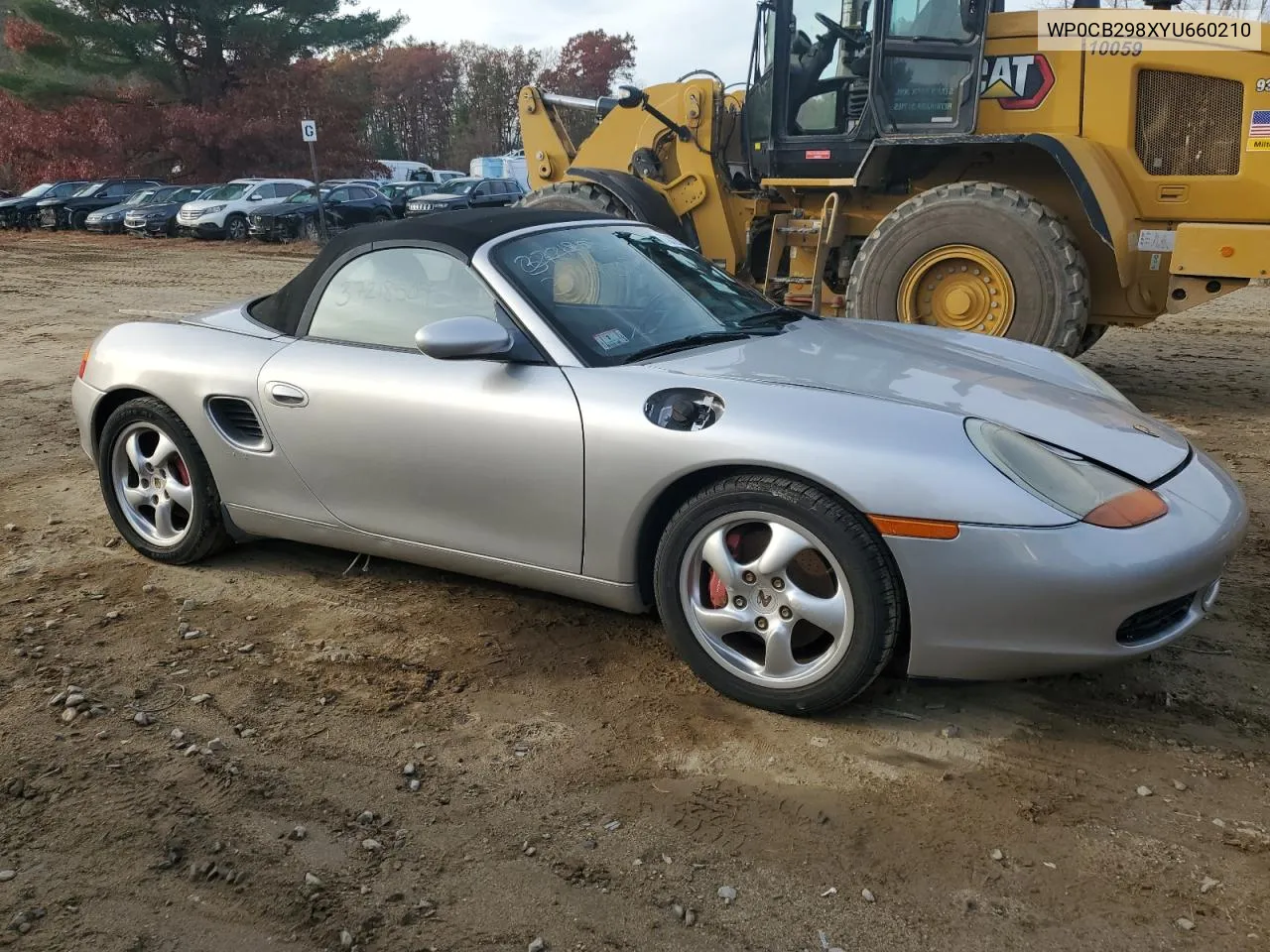 2000 Porsche Boxster S VIN: WP0CB298XYU660210 Lot: 78721484