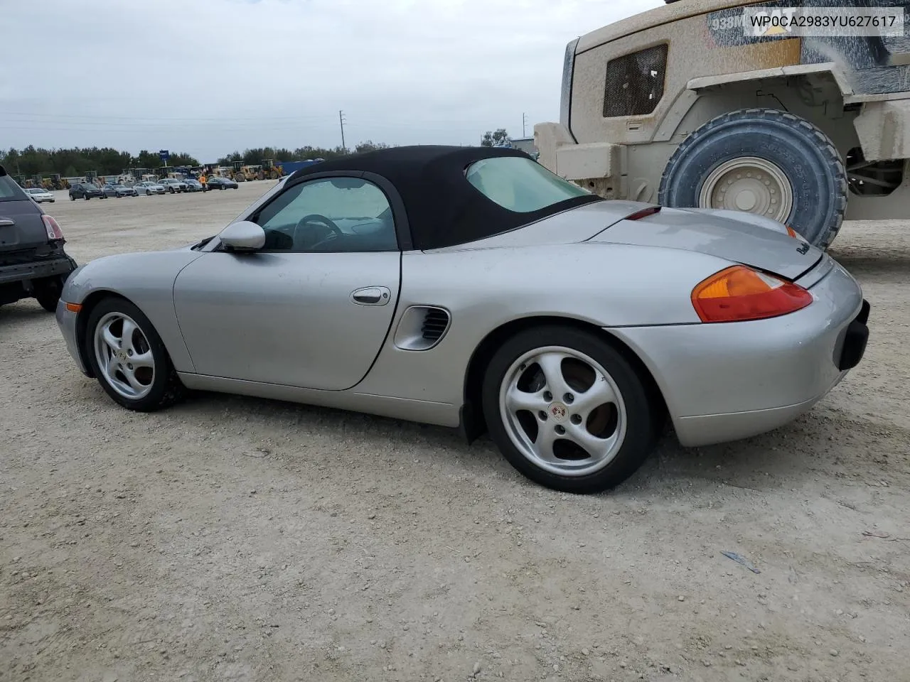 2000 Porsche Boxster VIN: WP0CA2983YU627617 Lot: 79648564