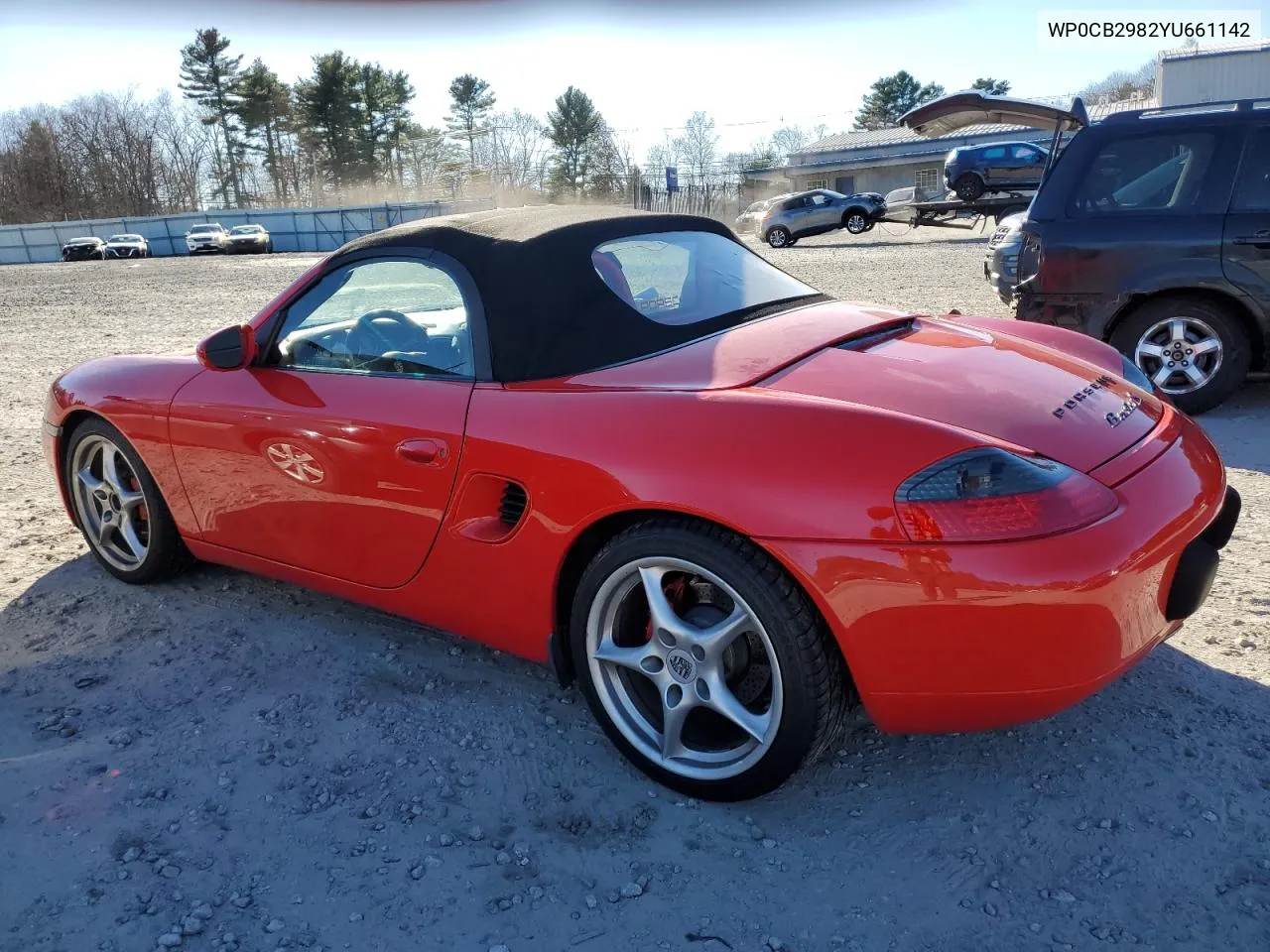 2000 Porsche Boxster S VIN: WP0CB2982YU661142 Lot: 80261724