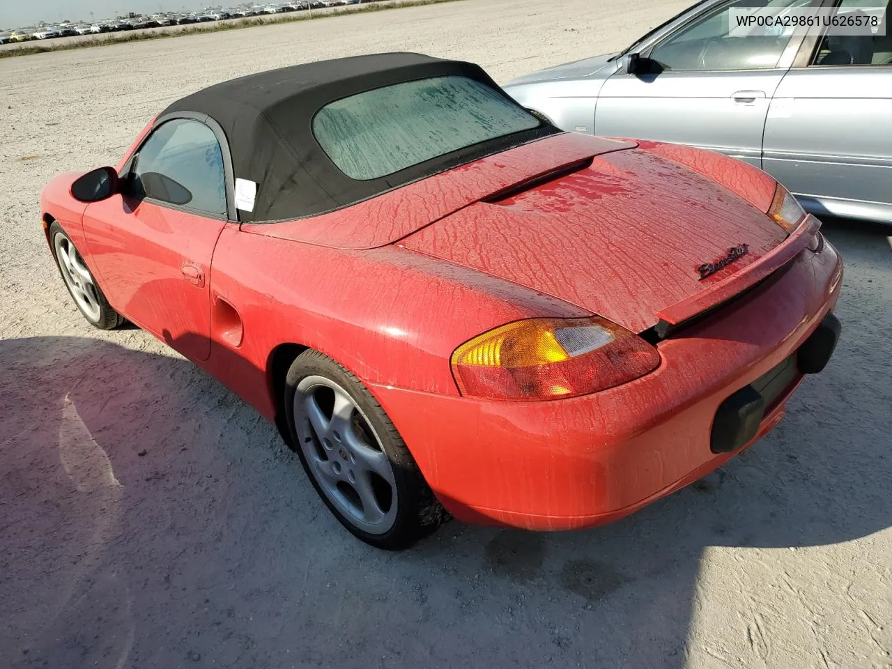 2001 Porsche Boxster VIN: WP0CA29861U626578 Lot: 74620214