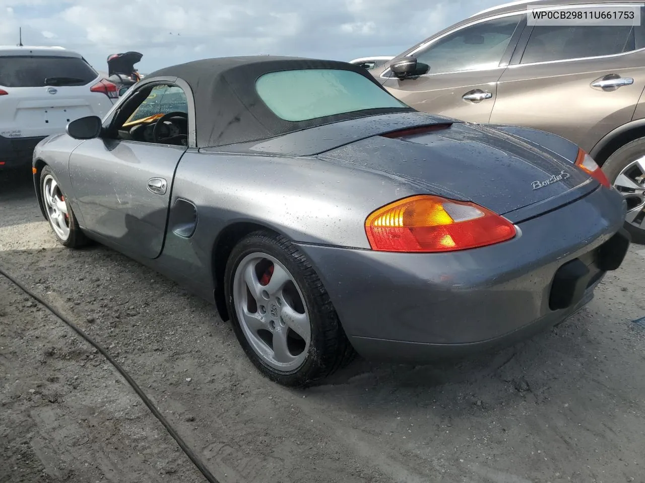 2001 Porsche Boxster S VIN: WP0CB29811U661753 Lot: 74787004