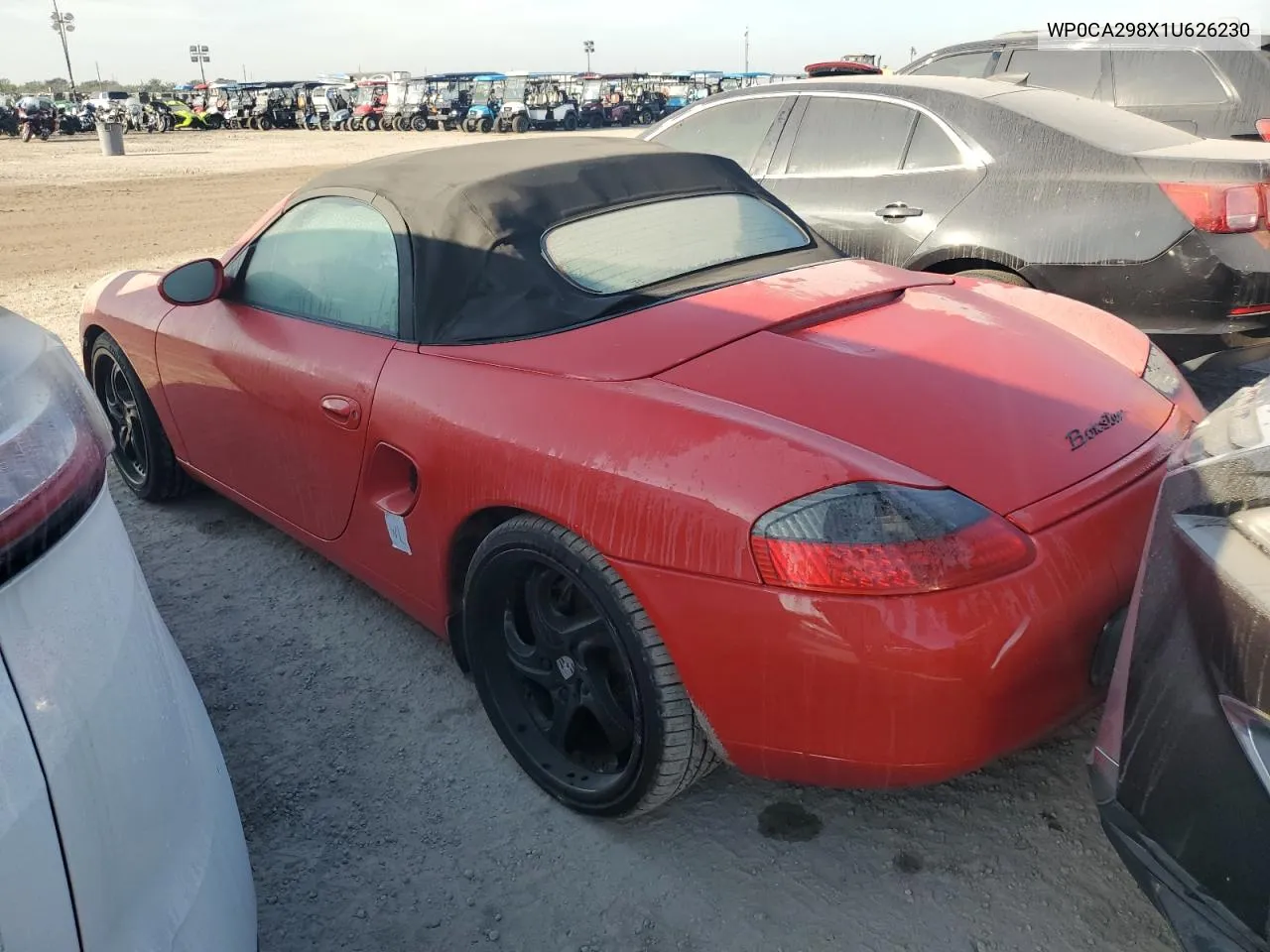 2001 Porsche Boxster VIN: WP0CA298X1U626230 Lot: 75099754