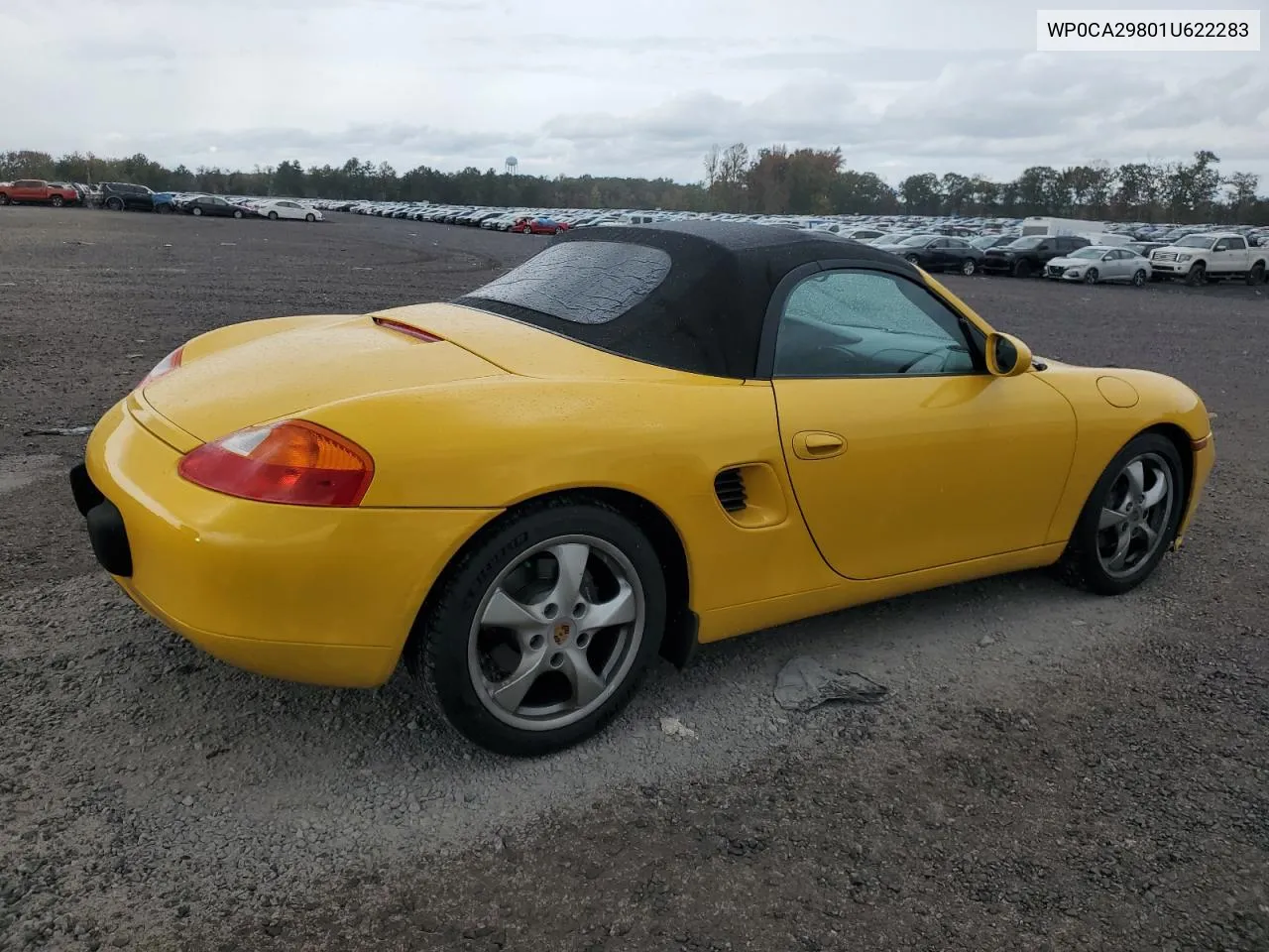 2001 Porsche Boxster VIN: WP0CA29801U622283 Lot: 75919744