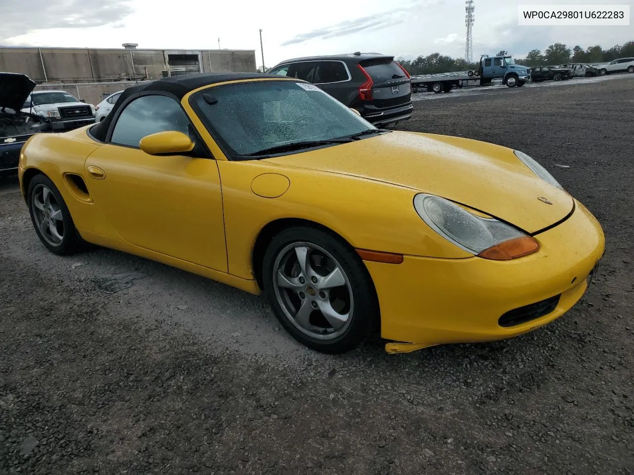 2001 Porsche Boxster VIN: WP0CA29801U622283 Lot: 75919744