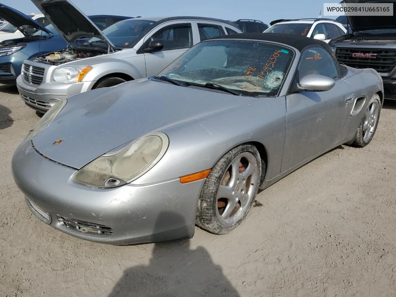 2001 Porsche Boxster S VIN: WP0CB29841U665165 Lot: 75952304