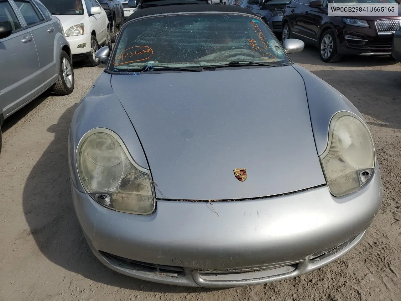 2001 Porsche Boxster S VIN: WP0CB29841U665165 Lot: 75952304