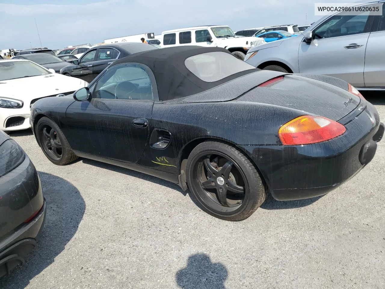 2001 Porsche Boxster VIN: WP0CA29861U620635 Lot: 76205274