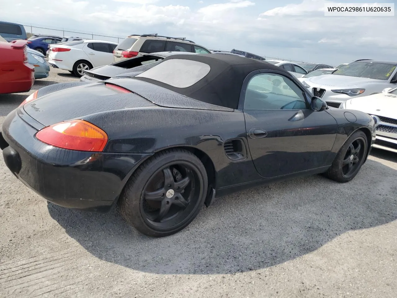 2001 Porsche Boxster VIN: WP0CA29861U620635 Lot: 76205274