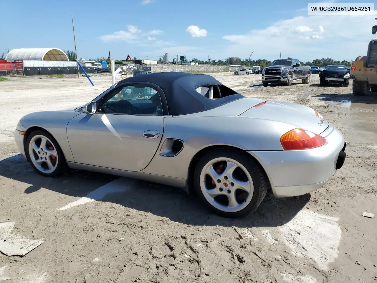 2001 Porsche Boxster S VIN: WP0CB29861U664261 Lot: 76277064