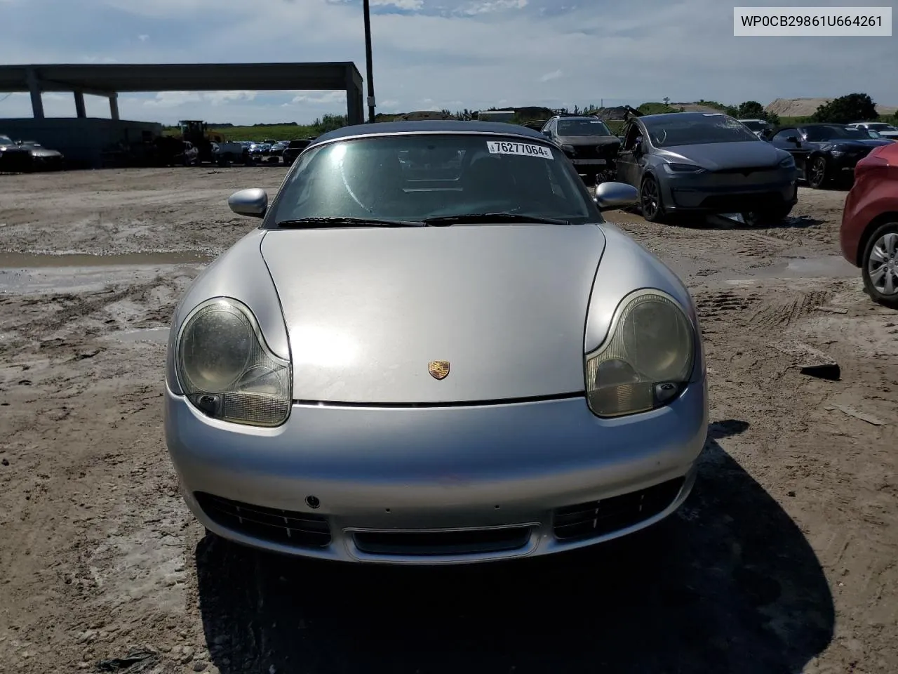 2001 Porsche Boxster S VIN: WP0CB29861U664261 Lot: 76277064