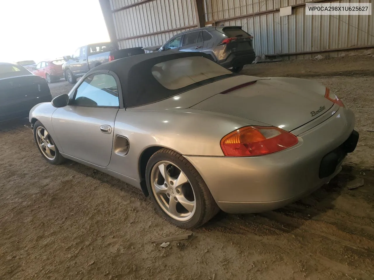 2001 Porsche Boxster VIN: WP0CA298X1U625627 Lot: 76791594