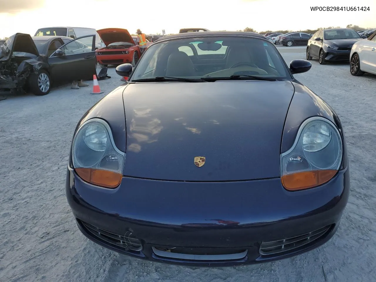 2001 Porsche Boxster S VIN: WP0CB29841U661424 Lot: 77160624