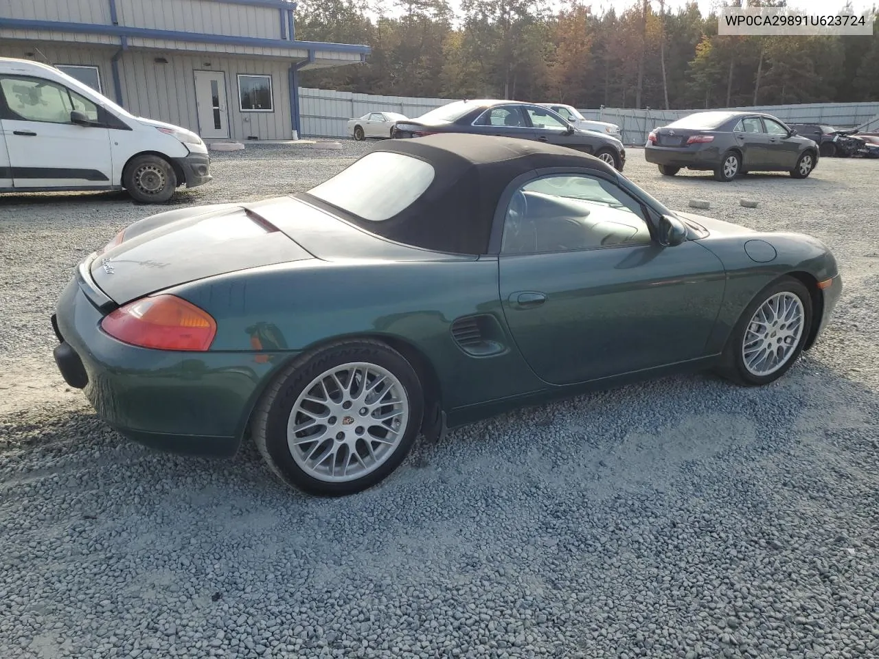 2001 Porsche Boxster VIN: WP0CA29891U623724 Lot: 78076664