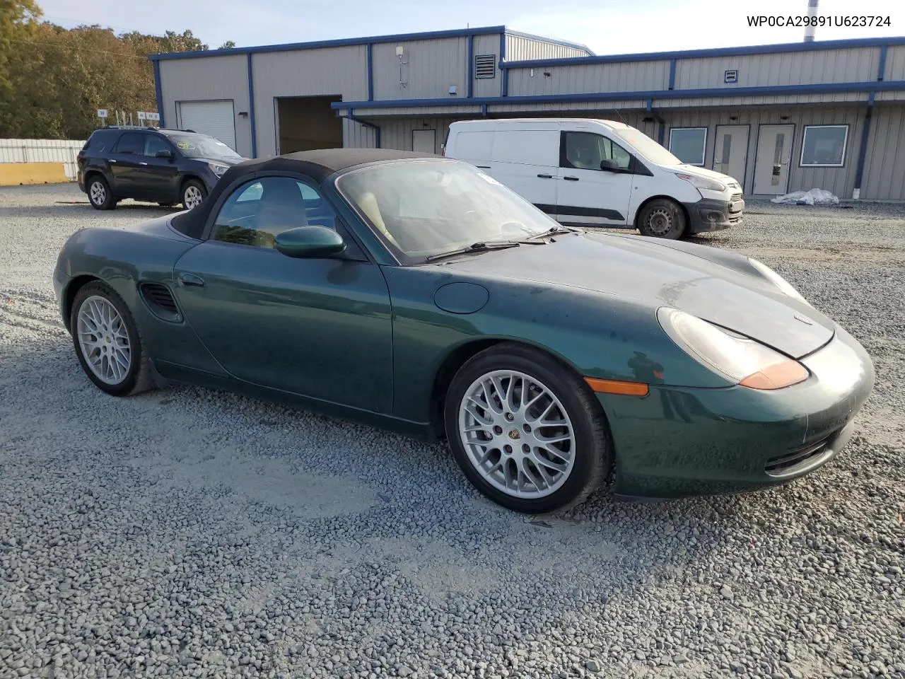 2001 Porsche Boxster VIN: WP0CA29891U623724 Lot: 78076664