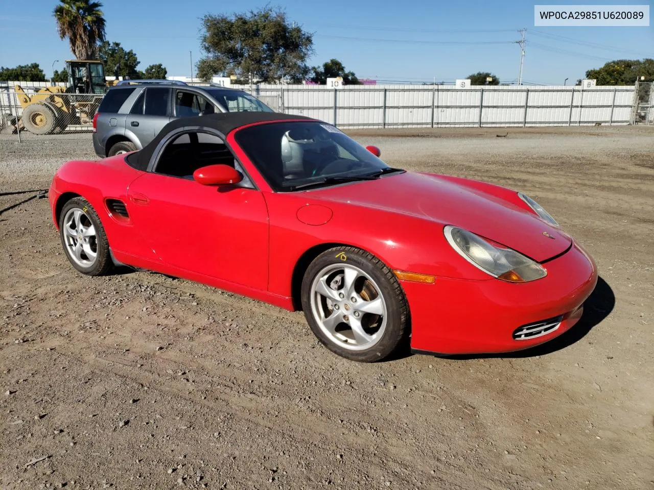 2001 Porsche Boxster VIN: WP0CA29851U620089 Lot: 79198374